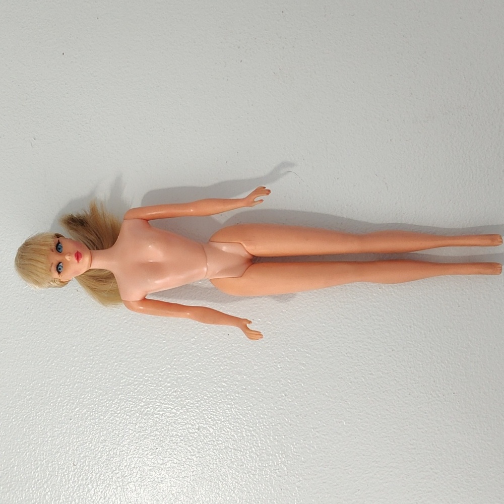 Vintage 1966 Twist N Turn Barbie Doll Blonde Japan Rooted Eyelashes